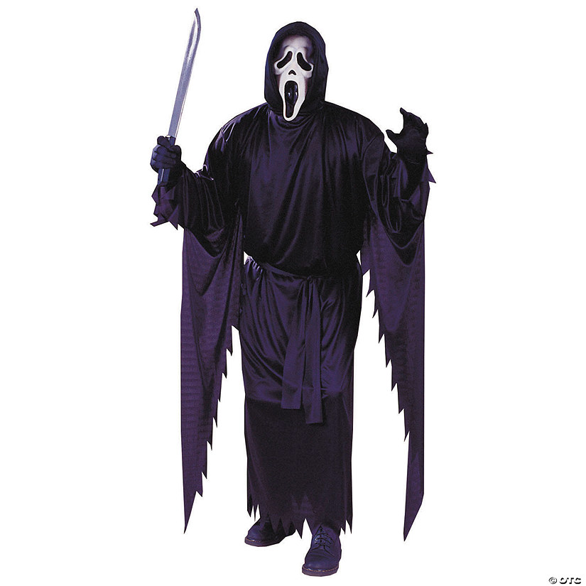 Men's Plus Size Scream Costume Image