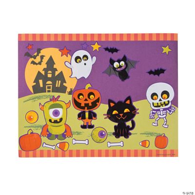 Craft County DIY Oster-Sticker Szenen Set – 12 Hintergründe & 12 Bögen, Bastelspaß Für Kinder Zu Ostern