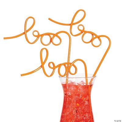 Boo Silly Straws - 6 Pc. | Halloween Express