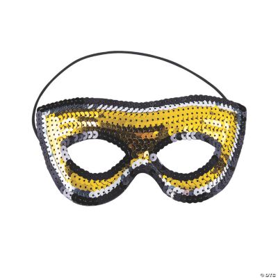 Gold Full Face Mask Halloween Costume Accessory