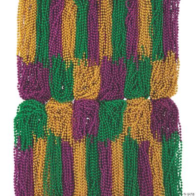 Mega Bulk 1000 Mardi Gras Bead Necklace Assortment Halloween