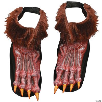 Men's Werewolf Shoe Covers Halloween Express