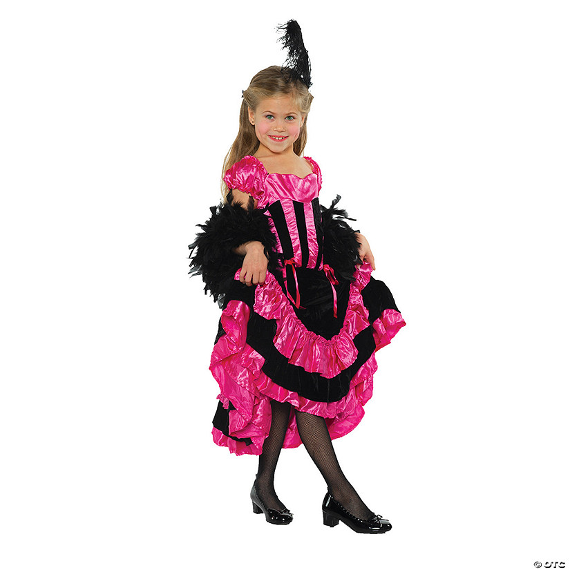 Girl's Can Can Dress Costume | Halloween Express