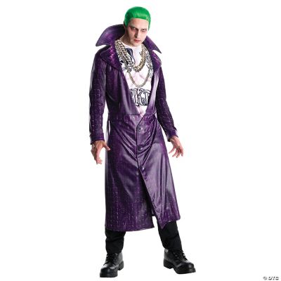 Men's Joker Costume Suicide Squad Halloween Express