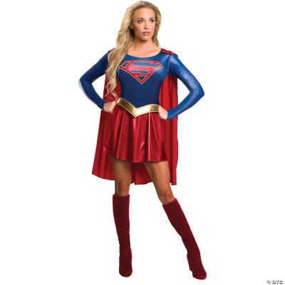 Women's Supergirl TV Show Costume Halloween Express