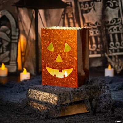 JackO’Lantern Tabletop Luminary Halloween Decorations Halloween Express