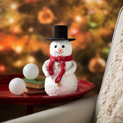 Mini Snowman with scarf - Set of 3