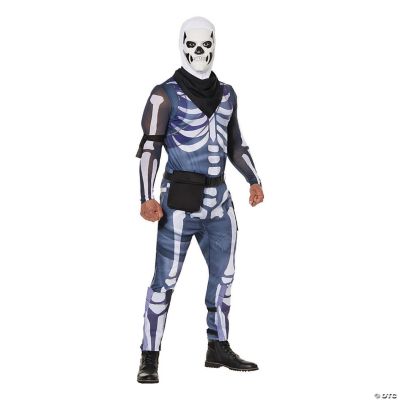 Men's Fortnite Skull Trooper Costume | Halloween Express