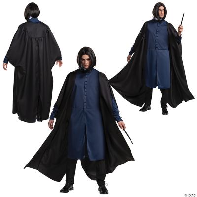 Men's Deluxe Harry Potter Severus Snape Costume Halloween Express