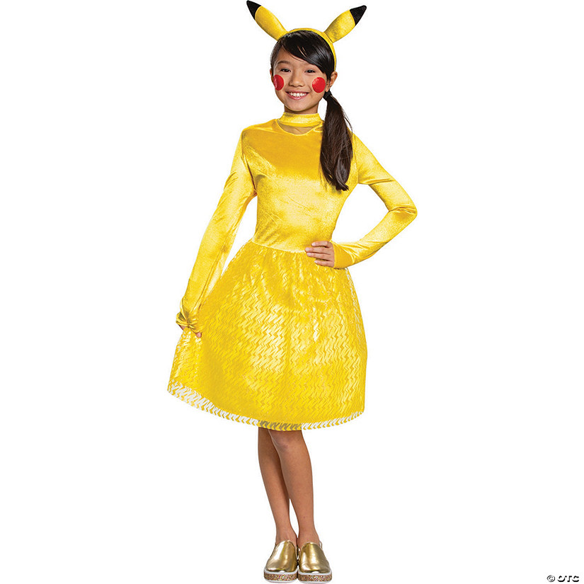 Girl's Classic Pokemon Pikachu Costume