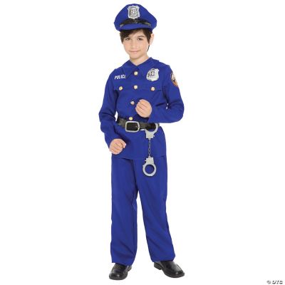 Kids Police Costumes Kids Police Officer Halloween Costume