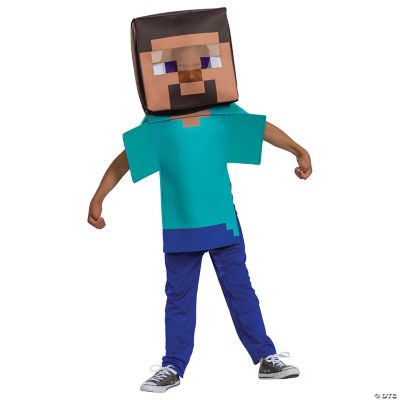 Kids Minecraft Steve Adaptive Costume | Halloween Express