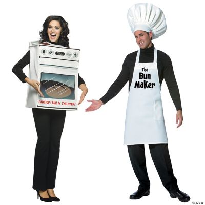 Bun in the Oven Couple Costume Halloween Express