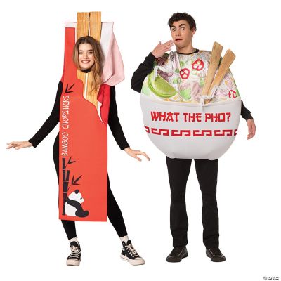 Big Pink & Tampon Couple Costume