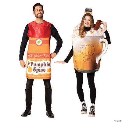 Pumpkin Spice Couples Costumes Halloween Express