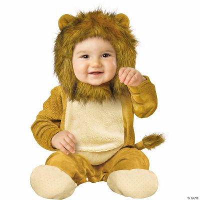 Baby Brown Jumpsuit Cuddly Lion Costume Halloween Express