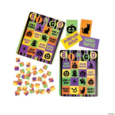 Halloween Bingo Game - Halloween Activities