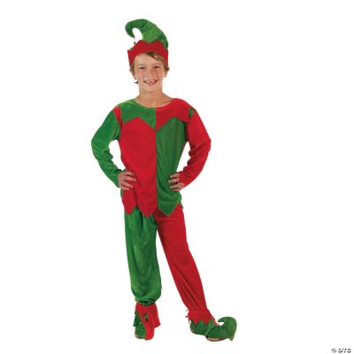 Kids Christmas Elf Costume