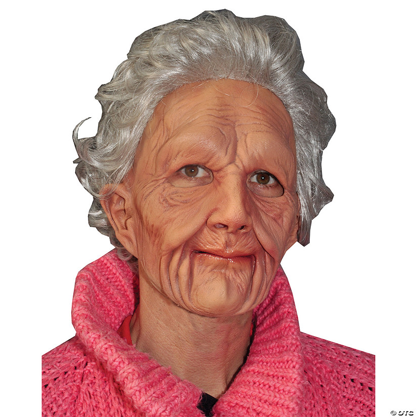 Supersoft Old Woman Mask | Halloween Express