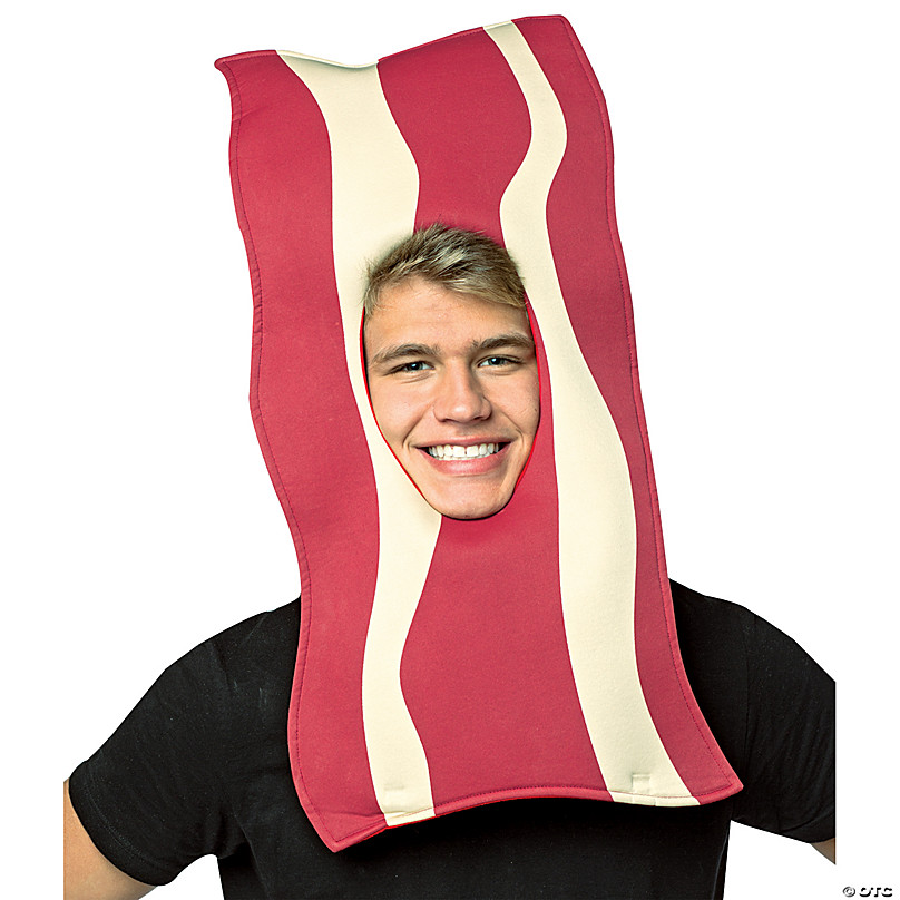 Adult Bacon Mask Halloween Express 5957