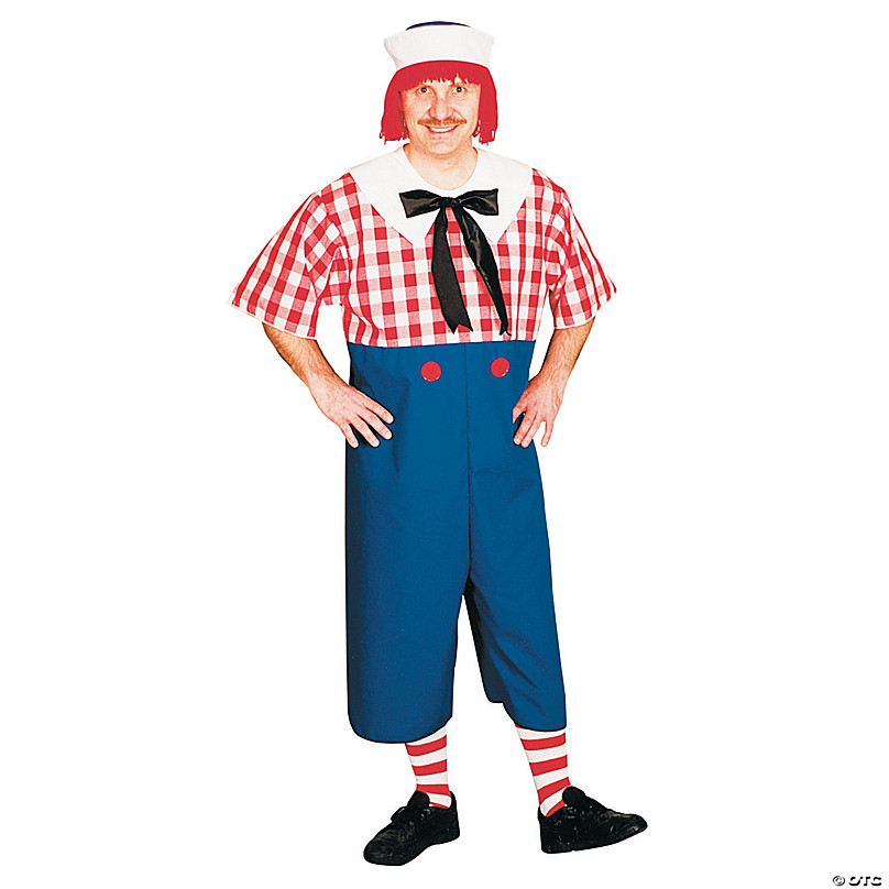 Adult Raggedy Andy Costume - Standard | Halloween Express