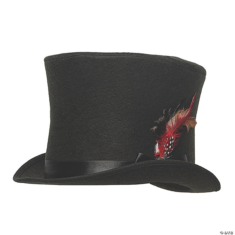 Black Tall Hat - Medium