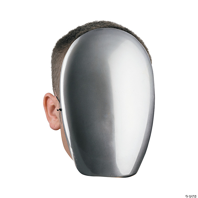 Adult's Chrome Blank No Face Mask