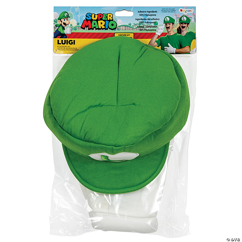 Super Mario Luigi Plush Backpack & Accessories Set | Officially Licensed Gaming Gift For Kids - View #2
