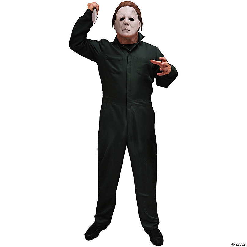 Adults Halloween II Deluxe Michael Myers Coveralls Extra Large adults-halloween-ii-deluxe-michael-myers-coveralls-extra-large
