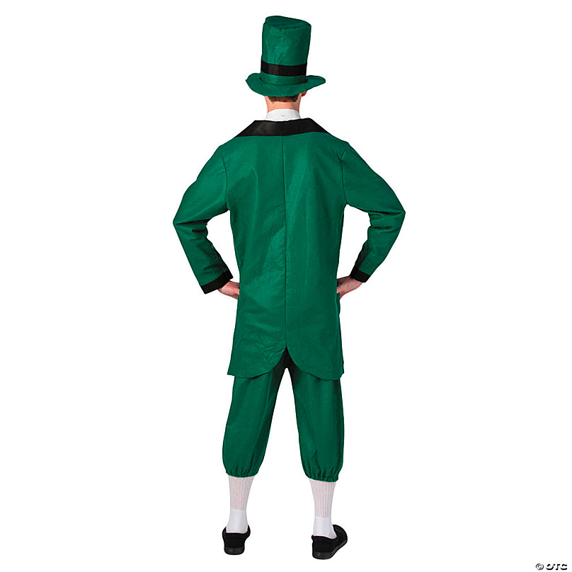 St Patrick Kostüm Für Herren – Grünes Bischofs-Kostüm Mit Tunika, Hut & Schal, Einheitsgröße