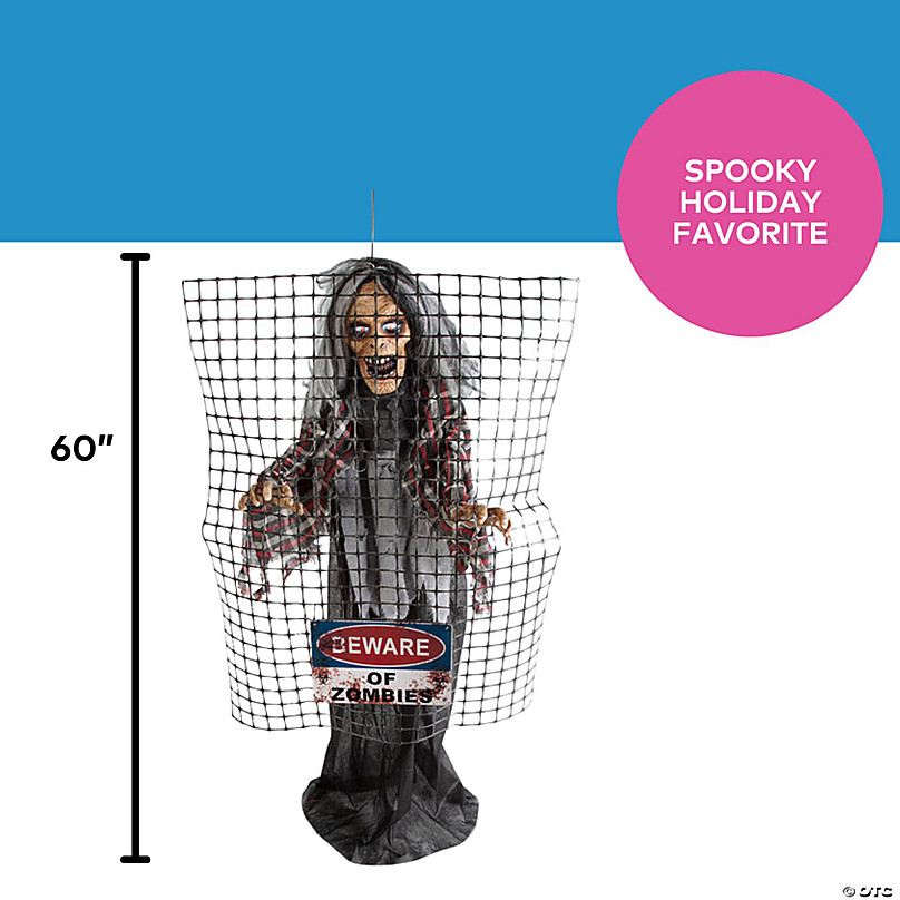 Enseigne Lumineuse Sunstar 'Beware' – Déco Halloween – LED
