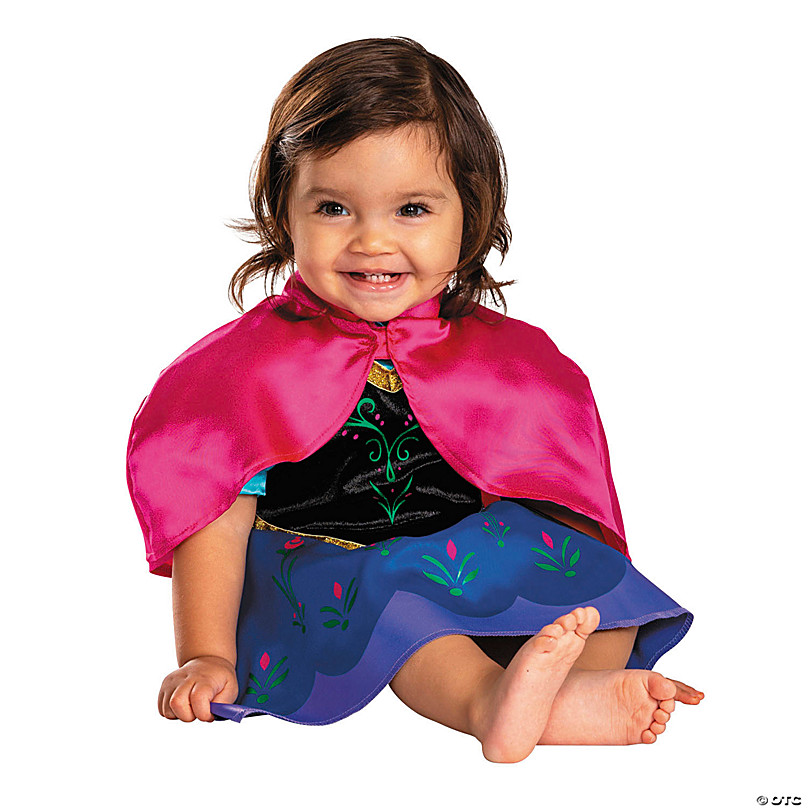 Baby Classic Disney's Frozen Anna Traveling Dress Costume 12-18 Months
