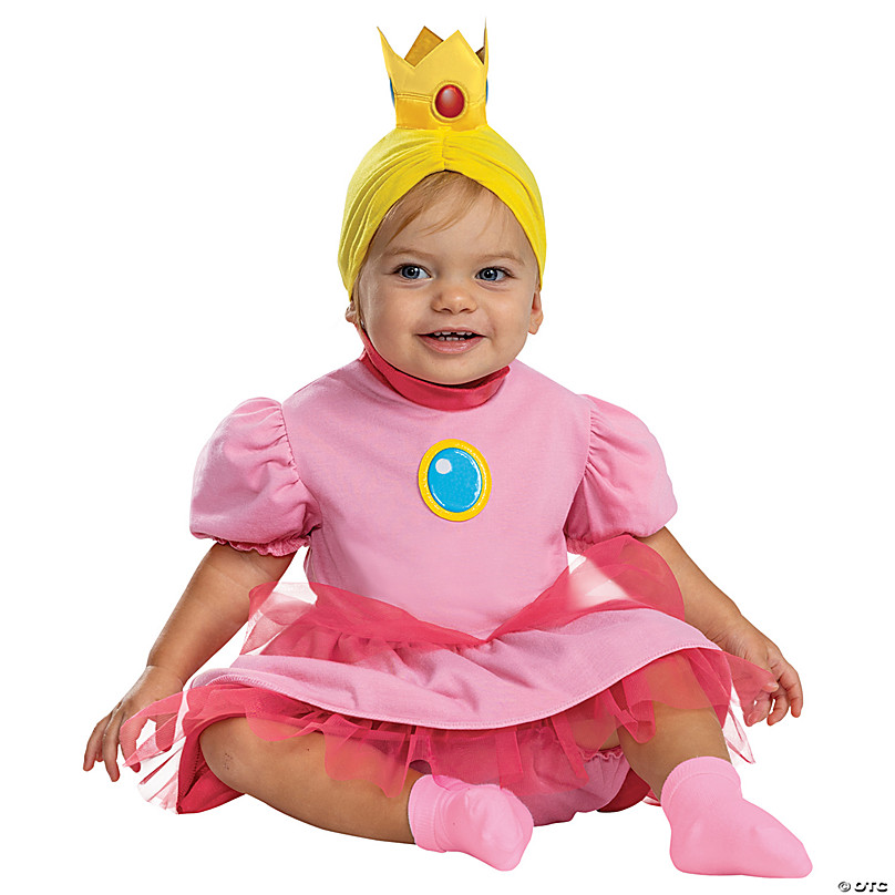 Baby Posh Super Mario Bros.™ Princess Peach Costume 612 Months