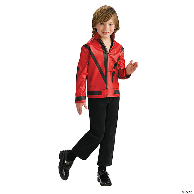 Boy's Red Michael Jackson Thriller Jacket Costume - Small - Discontinued