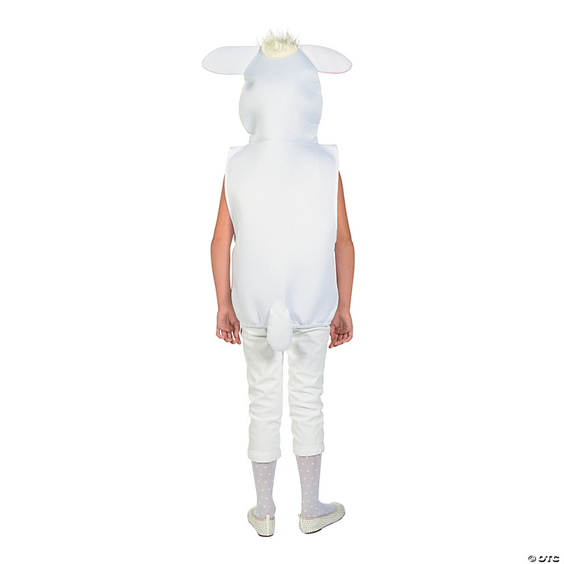 Lamb Costume, Cream, with Jumpsuit & Hood main image 1