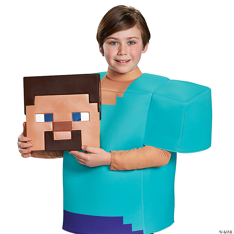 Child's Minecraft Steve Costume | Halloween Express