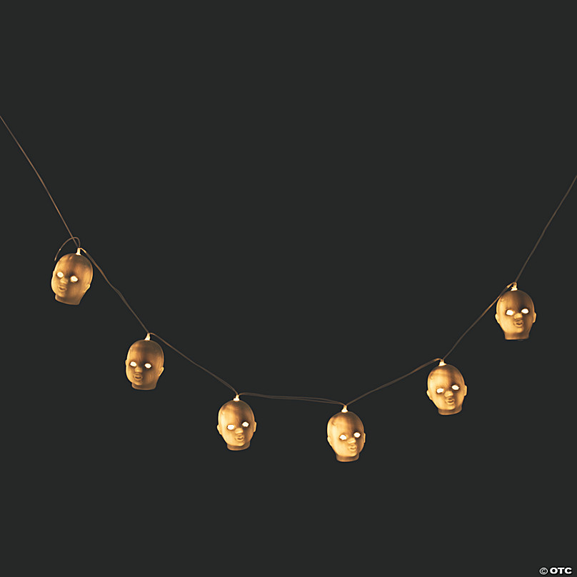 Doll Head String Lights Halloween Decoration Halloween Express