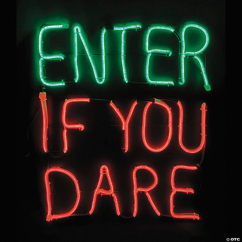 Enter If You Dare Sign | Halloween Express