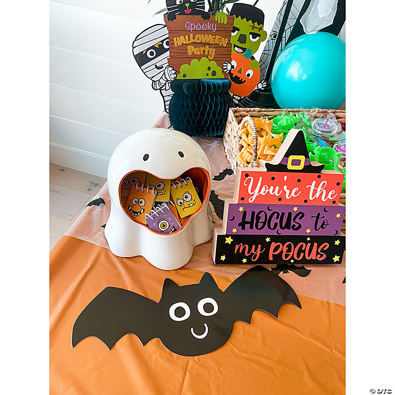 Ghost Ceramic Candy Dish Halloween Express