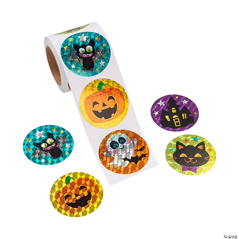 Halloween Glitter Stacking Point Crayons - 12 Pc.