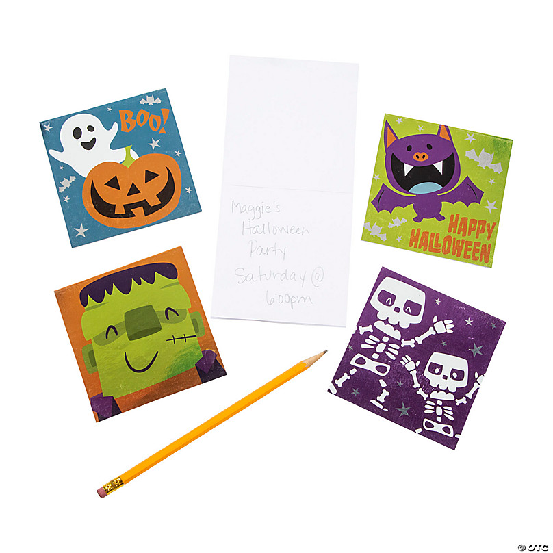 ZALAON Halloween Notizblöcke - 24 Stück Mini Notizbücher Für Kinder