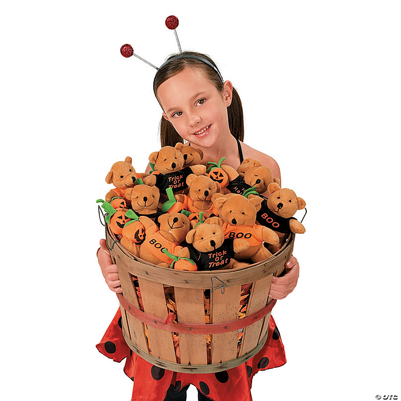 Halloween Stuffed Bears with T-Shirt 12 Halloween Express