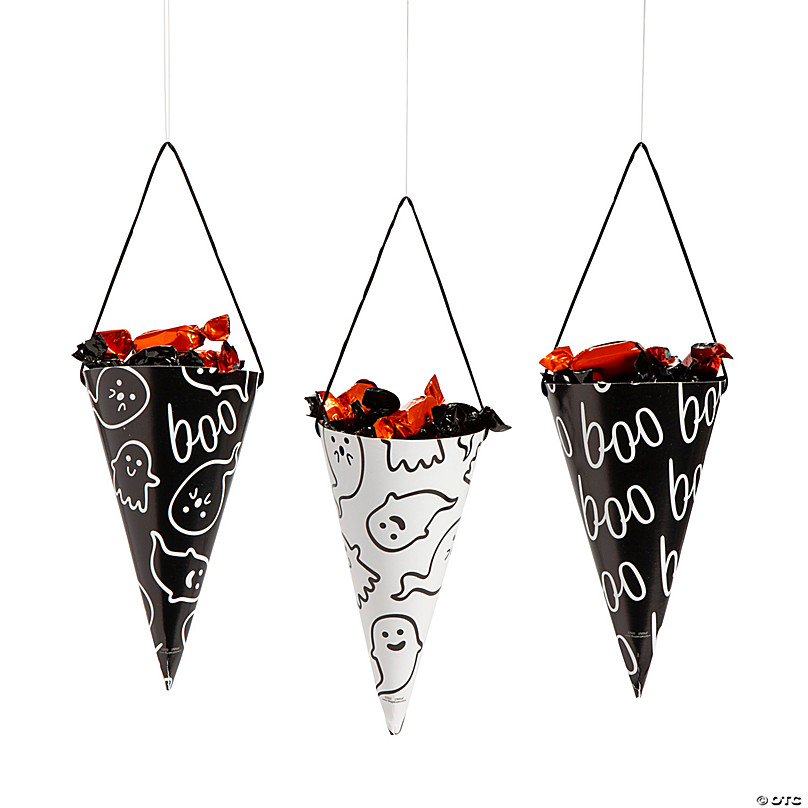 Halloween Treat Cones 12 Pc. Halloween Express