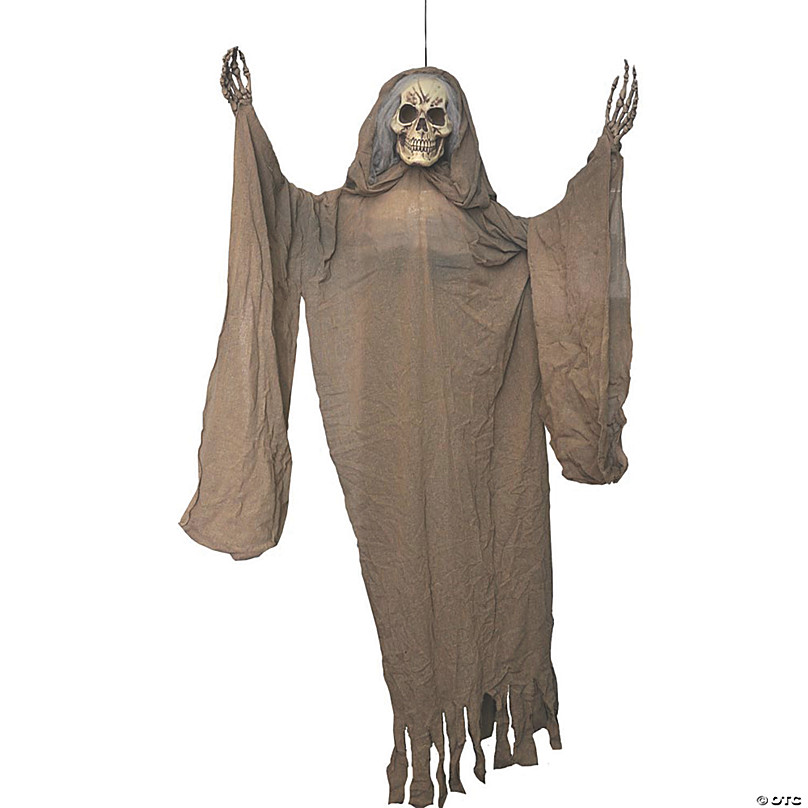 Hanging Ghoul with Light-Up Eyes Halloween Décor | Halloween Express