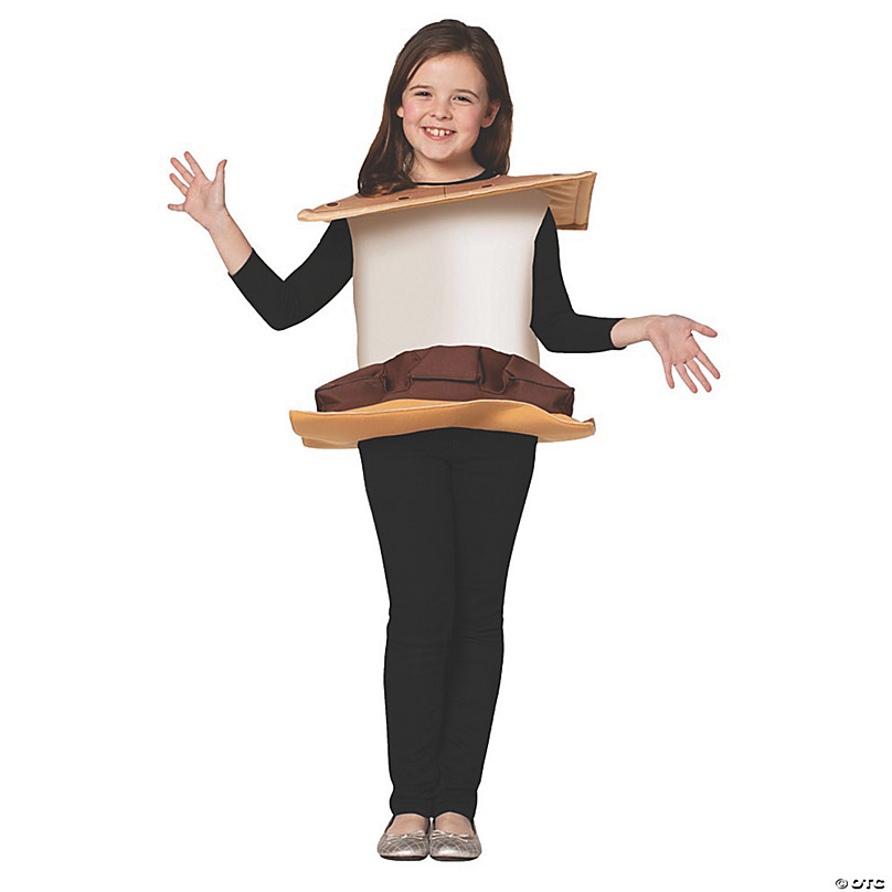 Kids S'Mores Costume Medium Halloween Express