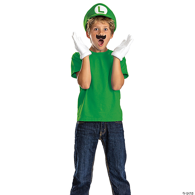 Luigi Child Accessory Kit
