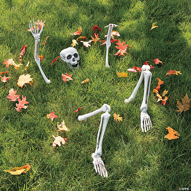 LifeSize Skeleton Yard Halloween Decoration