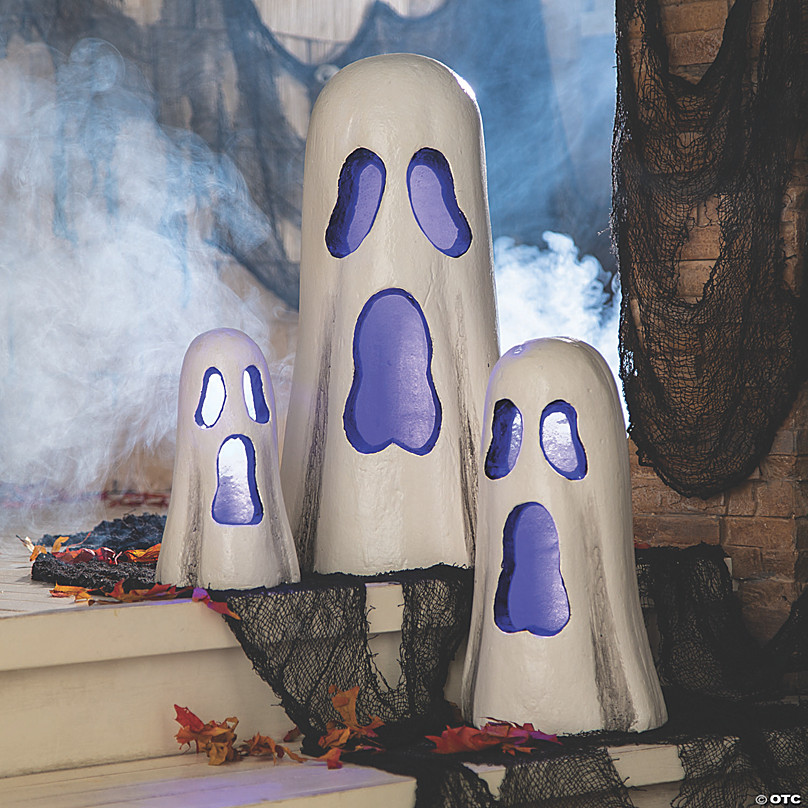 Light-Up Ghost Halloween Decorations