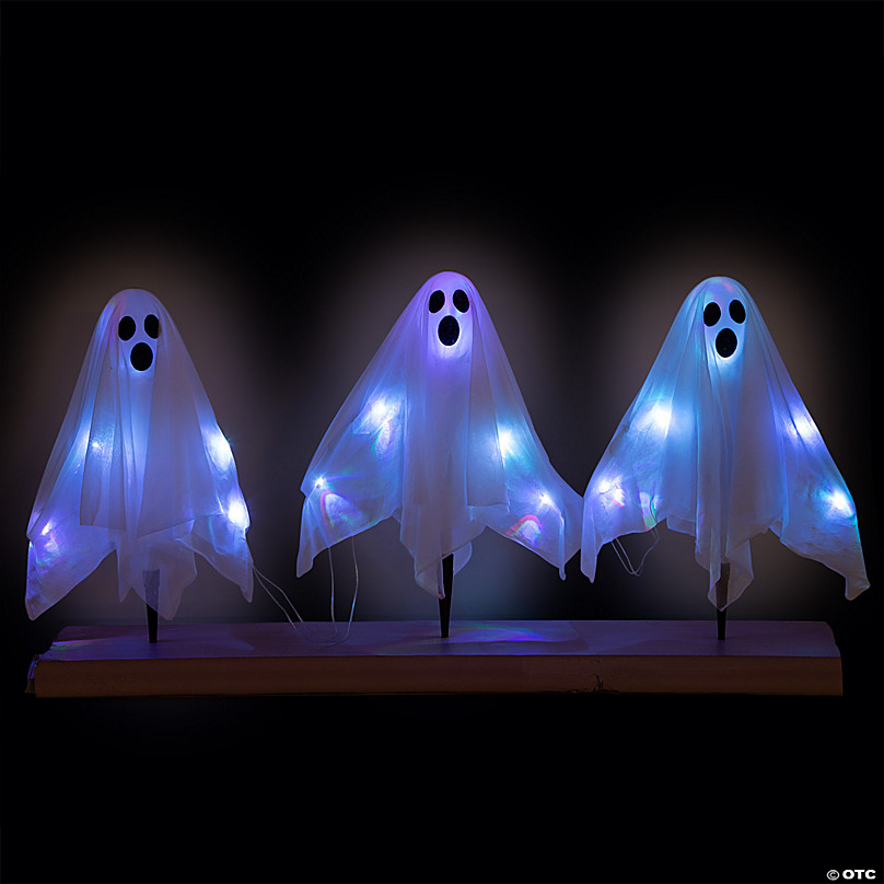 Light-Up Ghost Halloween Decorations