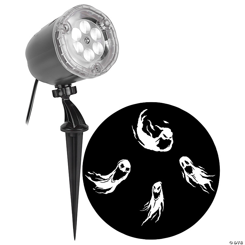 Lightshow Whirl-a-Motion Scary Ghosts Projection Light Halloween